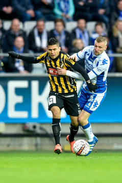 Häckens Paulo de Oliveira och IFK Göteborgs Sebastian