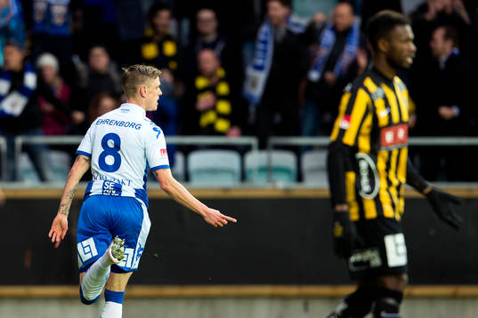 IFK Göteborgs Sören Rieks jublar