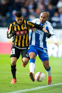Häckens Paulo de Oliveira och IFK Göteborgs Haitam