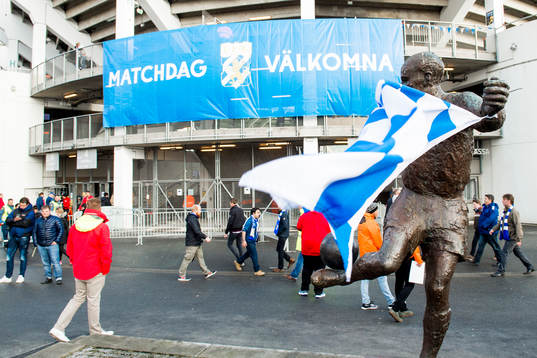 Ingången till Gamla Ullevi