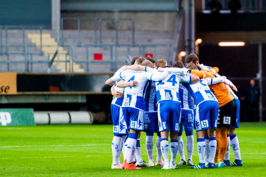IFK Göteborgs spelare taggar upp
