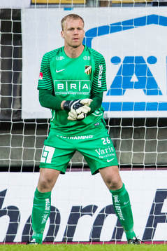 Häckens målvakt Peter Abrahamsson