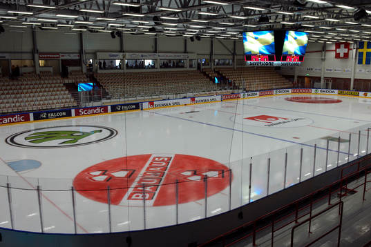 Interiör Ljungby Arena