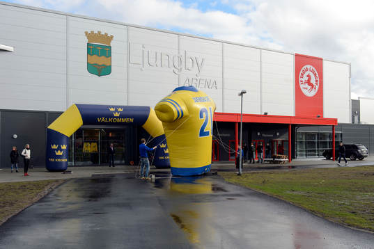 Exteriör Ljungby Arena