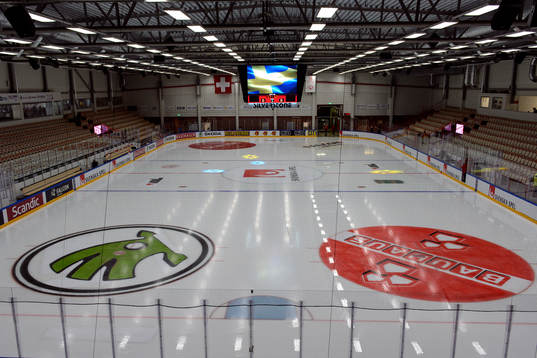 Interiör Ljungby Arena