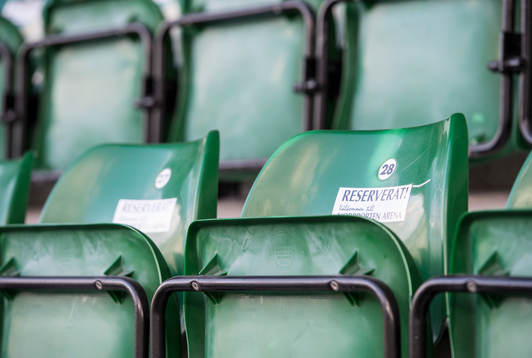 reserverad sittplats på Norrporten Arena