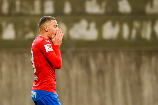 Helsingborgs Jordan Larsson deppar
