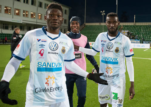 Gefles Kwame Bonsu & Dioh Williams jublar