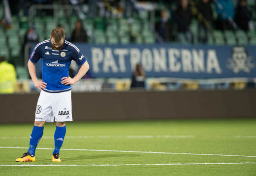 Sundsvalls Runar Sigurjonsson deppar