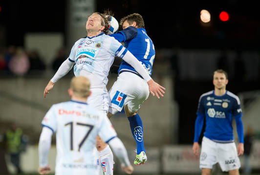 Gefles Anders Bååth i nickduell med Sundsvalls Shaeptim