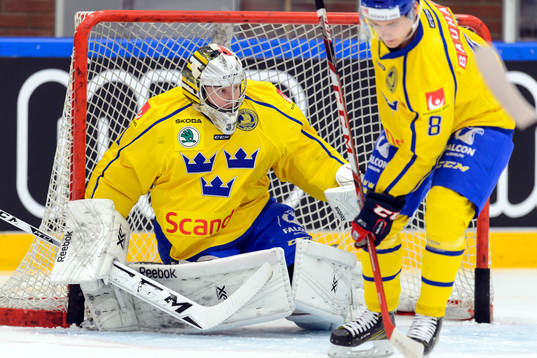 Sveriges målvakt Jonas Gunnarsson