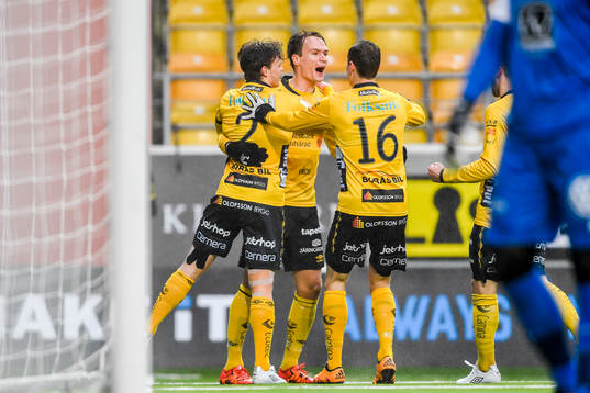 Elfsborgs Viktor Prodell jublar