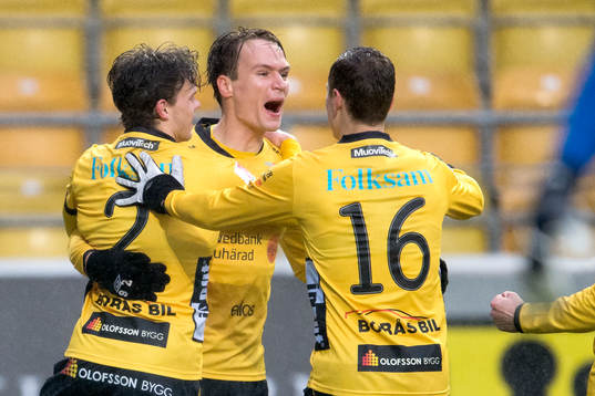 Elfsborgs Viktor Prodell jublar