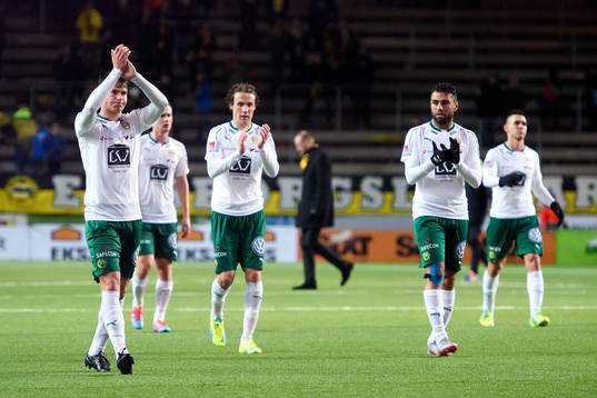Hammarbys spelare tackar publiken