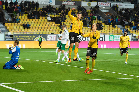 Elfsborgs Viktor Claesson jublar