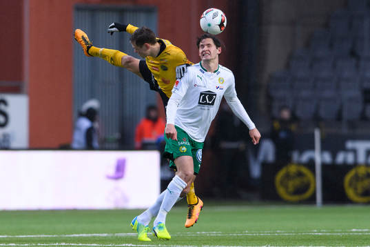 Hammarbys Philip Haglund och Elfsborgs Viktor Claesson