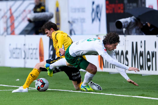 Kamp mellan Hammarbys Romulo Cabral Pereira Pinto och