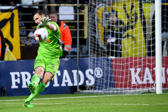 Elfsborgs målvakt Kevin Stuhr Ellegaard