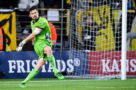 Elfsborgs målvakt Kevin Stuhr Ellegaard