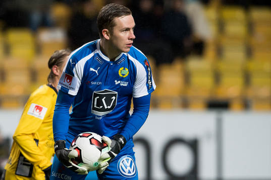 Hammarbys målvakt Ögmundur Kristinsson