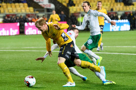under fotbollsmatchen i Allsvenskan mellan Elfsborg och