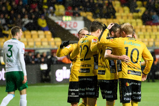 under fotbollsmatchen i Allsvenskan mellan Elfsborg och