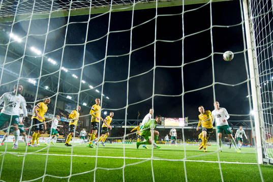 under fotbollsmatchen i Allsvenskan mellan Elfsborg och