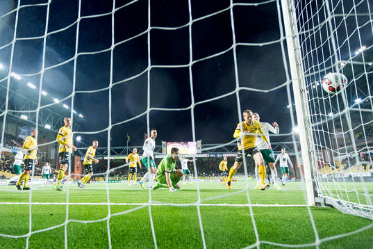 under fotbollsmatchen i Allsvenskan mellan Elfsborg och