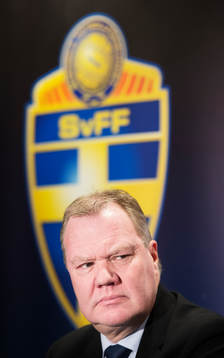 Svenska Fotbollförbundets ordförande Karl-Erik Nilsson