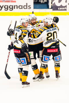 Skellefteås Tim Heed, Mattias Ritola och Erik Forssell