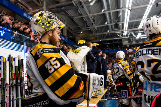 Skellefteå plockar ut målvakt Markus Svensson i slutet