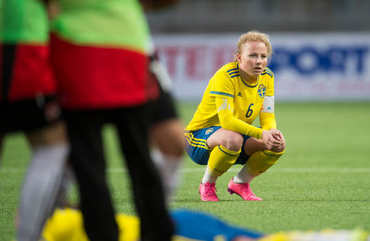 Sveriges Ebba Wieder deppar