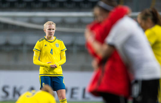 Sveriges Josefine Rybrink deppar