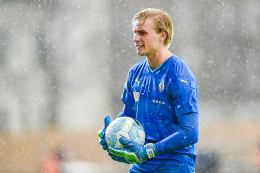 Örebros målvakt Jacob Rinne