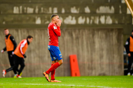 Helsingborgs Jordan Larsson deppar