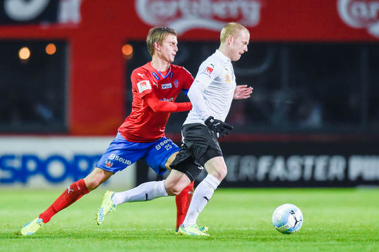 Helsingborgs Felix Bindelöv och Örebros Daniel Gustavsson