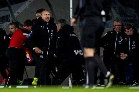 Helsingborgs manager Henrik Larsson