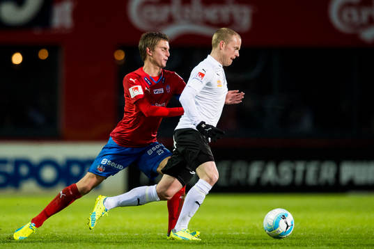 Helsingborgs Felix Bindelöv och Örebros Daniel Gustavsson
