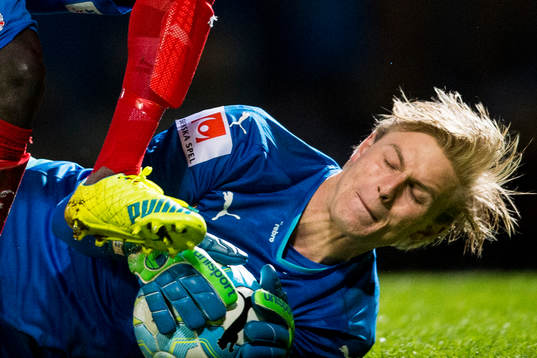 Örebros målvakt Jacob Rinne