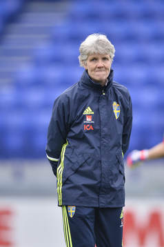 Sveriges tränare Pia Sundhage