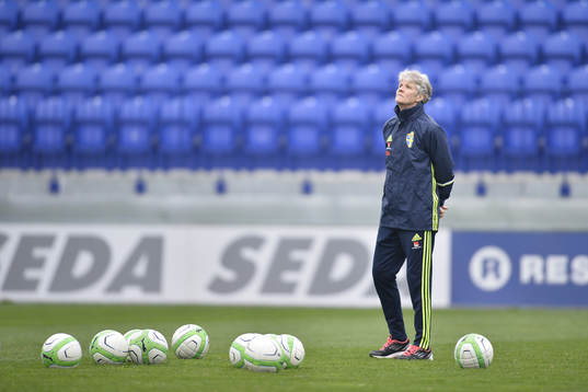 Sveriges tränare Pia Sundhage