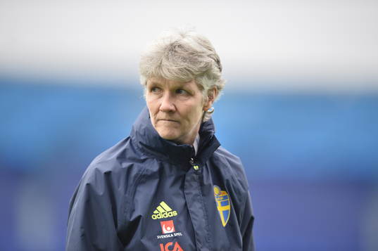 Sveriges tränare Pia Sundhage