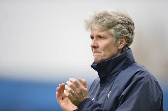 Sveriges tränare Pia Sundhage