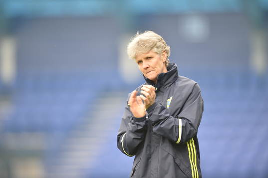 Sveriges tränare Pia Sundhage