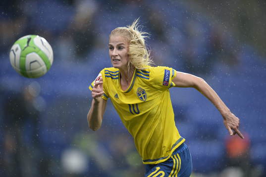 Sveriges Sofia Jakobsson och Slovakiens