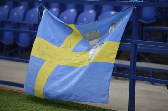 En svensk flagga