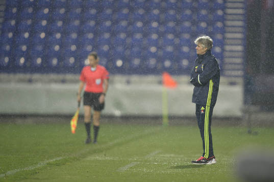 Sveriges förbundskapten Pia Sundhage