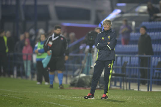Sveriges förbundskapten Pia Sundhage