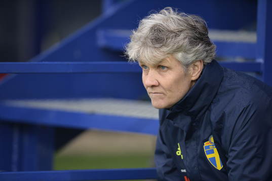 Sveriges förbundskapten Pia Sundhage