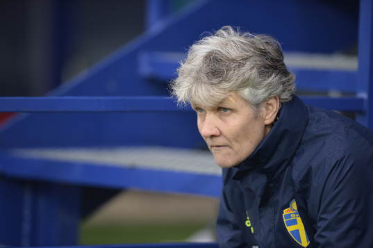 Sveriges förbundskapten Pia Sundhage